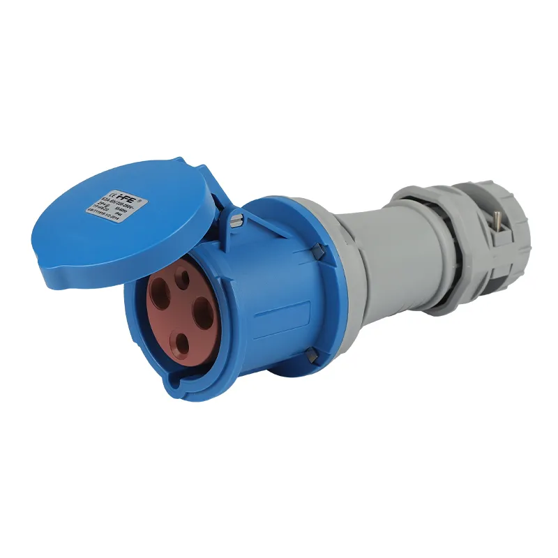 Fi Endistriyèl Socket ak Connector