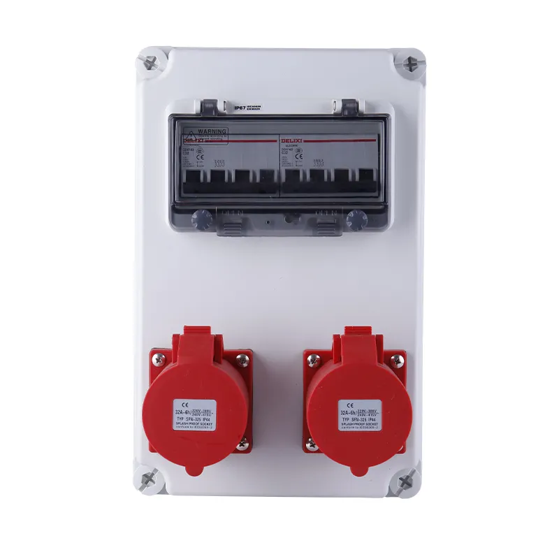 Endistriyèl Konbinezon Socket Box